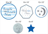 Twinkle Twinkle Little Star Birthday Party Cutouts