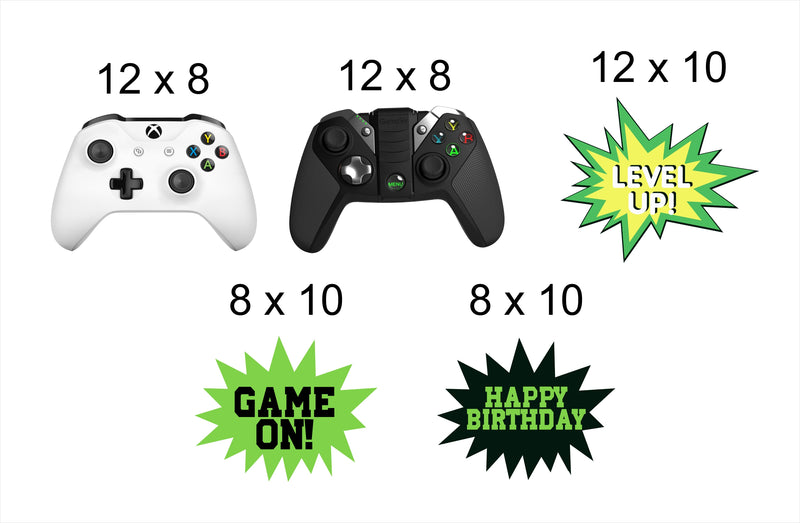 Gaming Theme Birthday Party Theme Hanging Set for Decoration