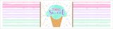 Two Sweet Theme Birthday Party Water Bottle Labels