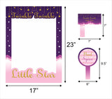 Twinkle Twinkle Little Star Birthday Party Selfie Photo Booth Frame & Props