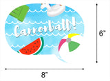 Pool Party Birthday Photo Props Kit