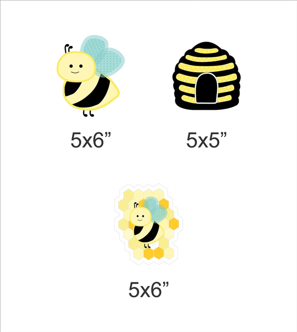 "What It Will Bee" Baby Shower Theme Party Table Toppers for Decoration