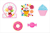 Candyland Theme Birthday Party Cutouts