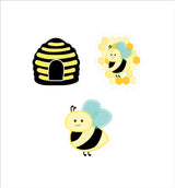 "What It Will Bee" Baby Shower Theme Party Table Toppers for Decoration