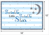 Twinkle Twinkle Little Star Theme Birthday Table Mats for Decoration