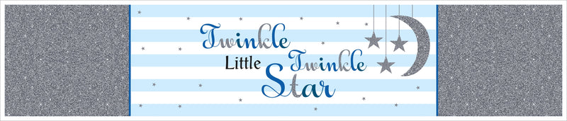 Twinkle Twinkle Little Star Birthday Party Long Banner for Decoration