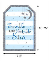 Twinkle Twinkle Little Star Theme Birthday Paper Door Banner/ Wall Decoration.