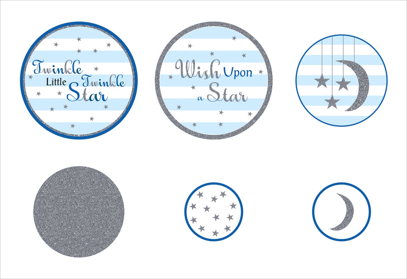 Twinkle Twinkle Little Star Birthday Party Table Confetti