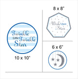 Twinkle Twinkle Little Star Theme Birthday Party Table Toppers for Decoration