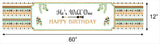 Wild One Birthday Party Long Banner for Decoration