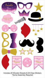 Twinkle Twinkle Little Star Birthday Party Photo Booth Props Kit