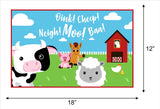 Farm Animal Birthday Table Mats for Decoration