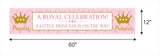 Princess Birthday Party Long Banner for Decoration