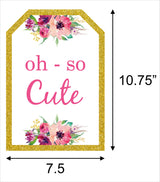 Half Birthday Girls Theme Birthday Paper Door Banner/ Wall Decoration.