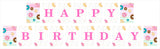 Two Sweet Theme Birthday Party Banner for Decoration