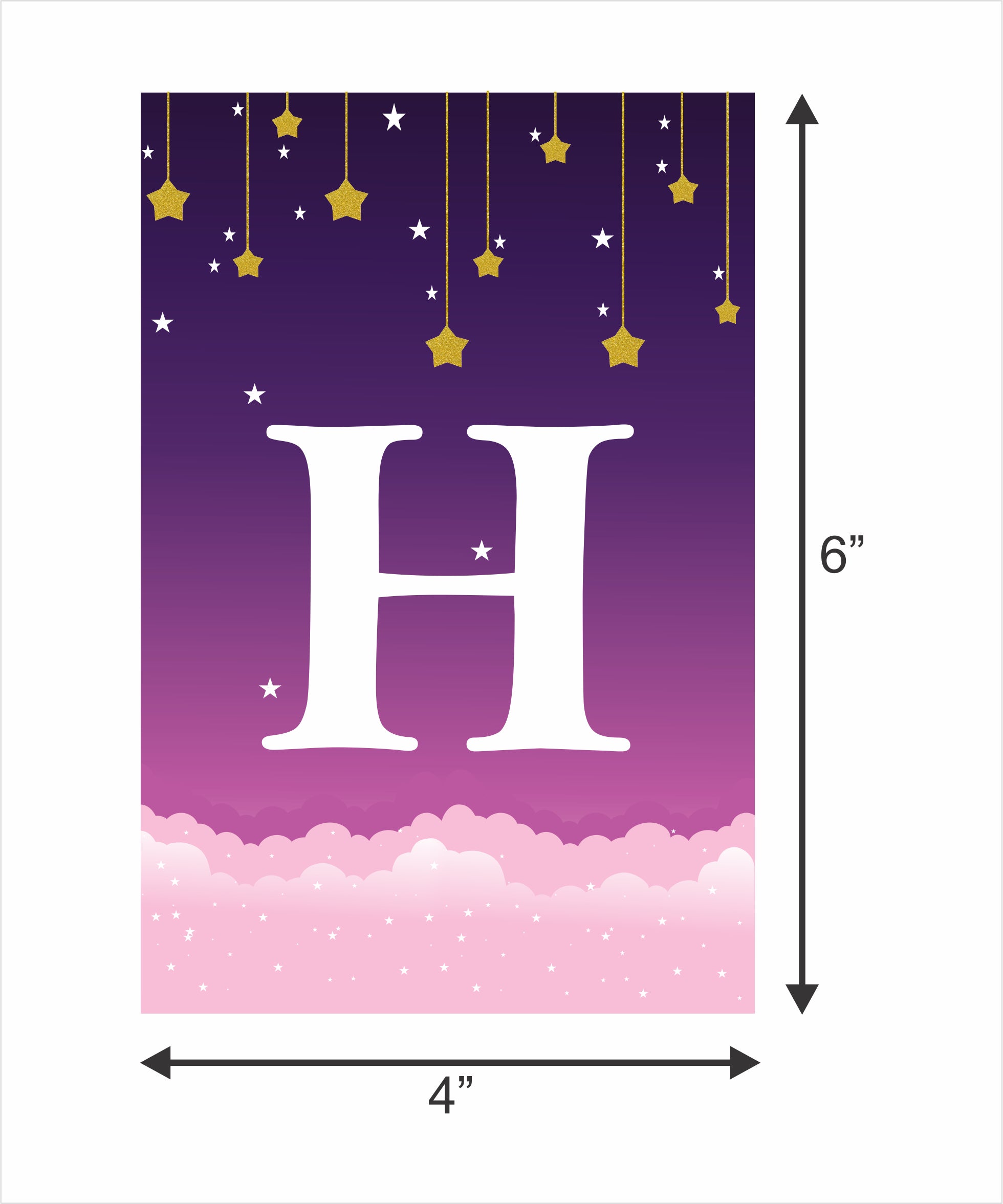Twinkle Twinkle Little Star Theme  Birthday Party Banner for Decoration