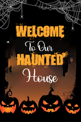 Halloween Party Yard Sign for Decoration