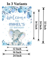 Baby Elephant Theme Birthday Party Yard Sign/Welcome Board