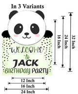 Panda Theme Birthday Party Yard Sign/Welcome Board.