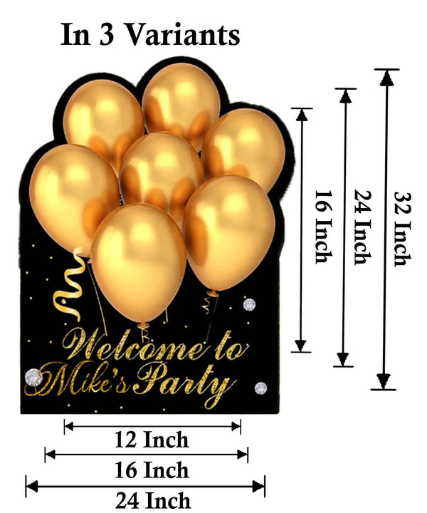 30th Theme Birthday Party Yard Sign/Welcome Board