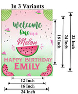 One In A Melon Theme Birthday Party Yard Sign/Welcome Board.