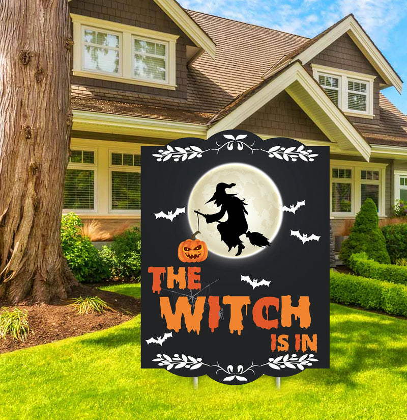 Halloween Party Yard Sign for Decoration