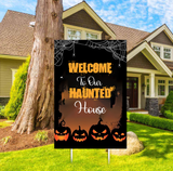 Halloween Party Yard Sign for Decoration