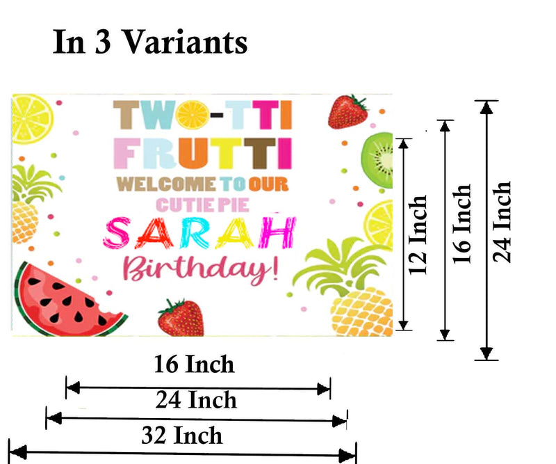 Twotti Fruity Theme Birthday Party Yard Sign/Welcome Board