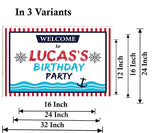 Nautical Theme Birthday Party Yard Sign/Welcome Board