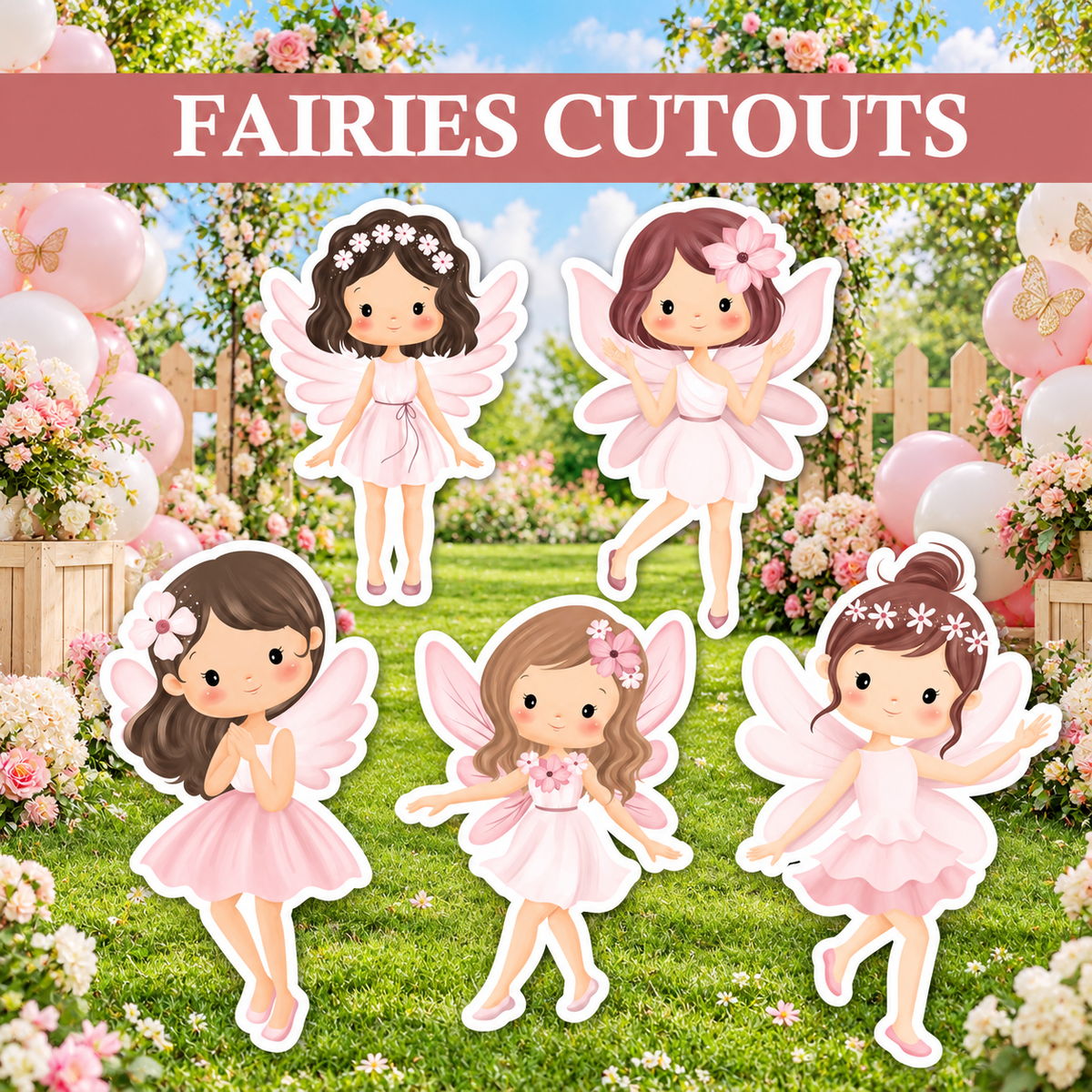 Faries Theme Props / Cutouts