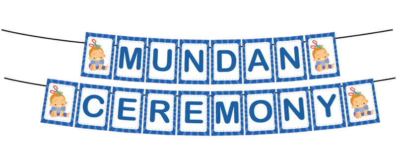 Mundan Ceremony Banner for Decoration