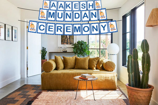 Mundan Ceremony Banner for Decoration