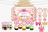 Twin Girls Birthday Complete Personalize Party Kit