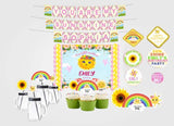 Sunshine Theme Birthday Complete Personalize Party Kit