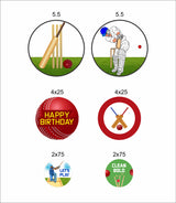 Cricket Theme Birthday Party Table Confetti