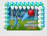 Cricket Birthday Party Decoration Kit With Personalized Backdrop