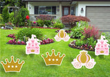 Princess Theme Birthday Party Cutouts