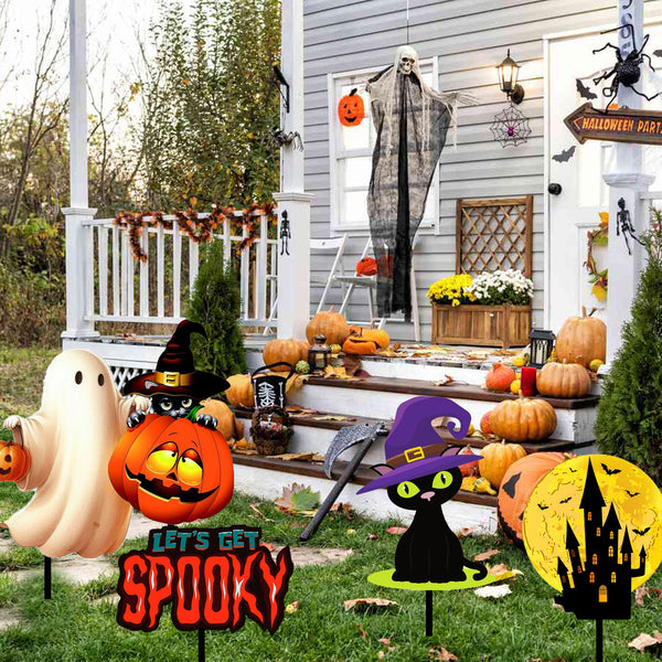 Halloween Party Decoration Cutouts / Yard Sign