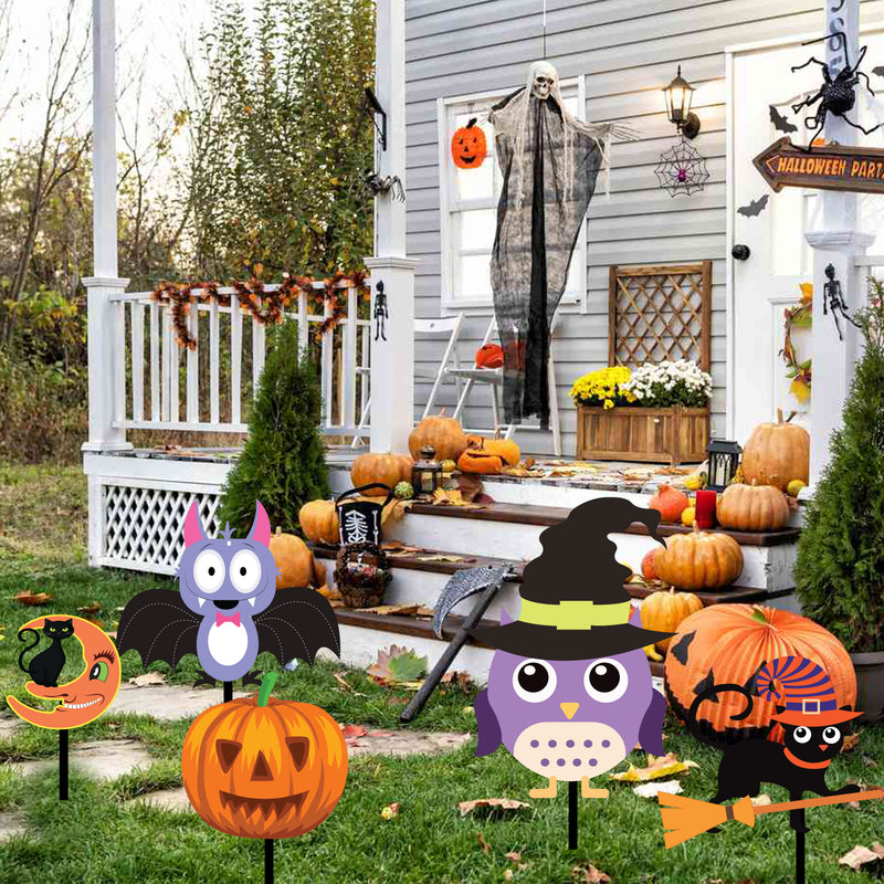 Halloween Party Decoration Cutouts / Yard Sign