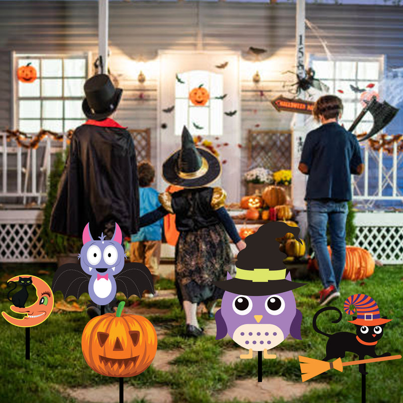 Halloween Party Decoration Cutouts / Yard Sign