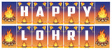 Lohri Party Banner for Decoration