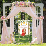 Indian Wedding Ceremony Welcome Board/Sign for Decoration