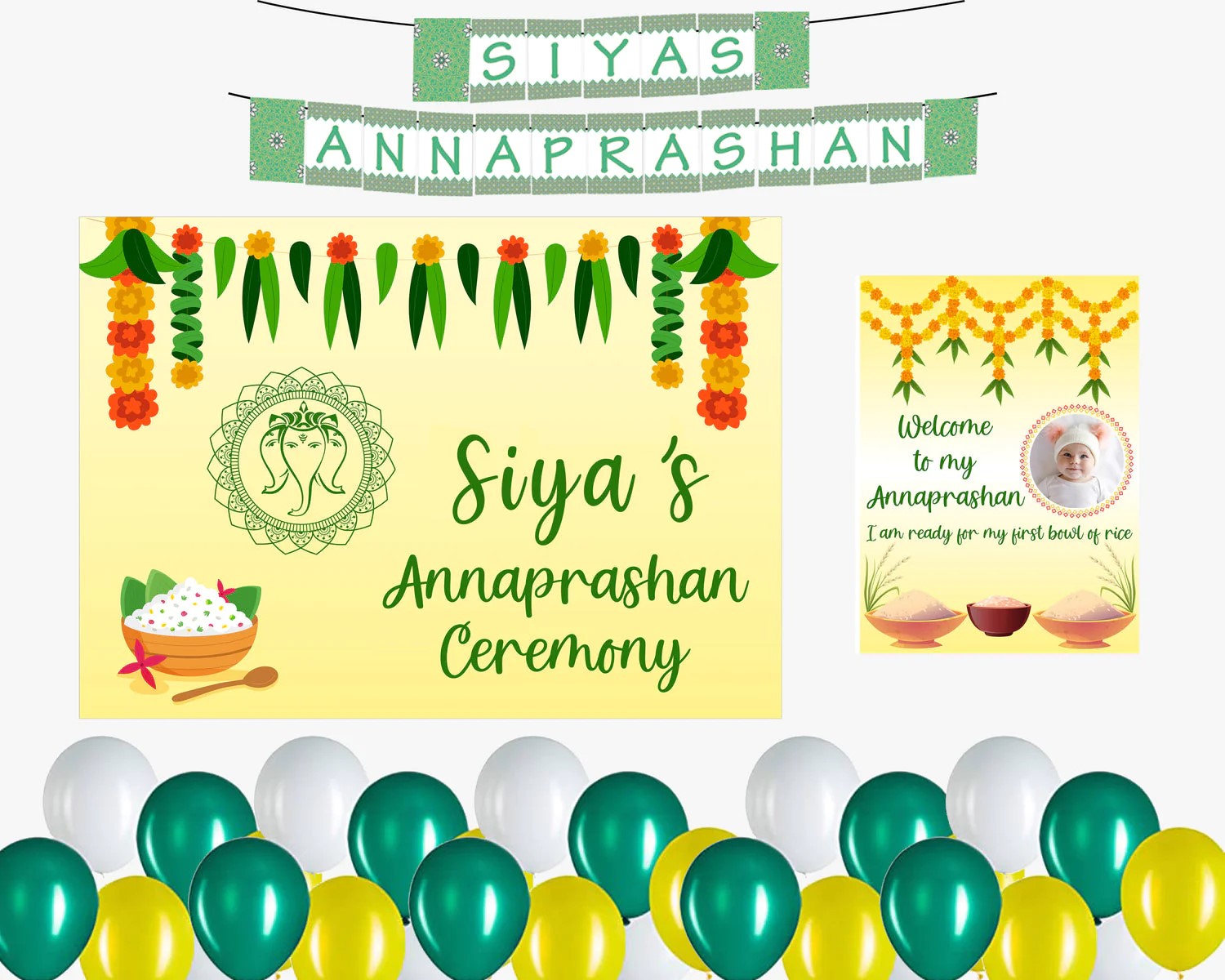 Annaprashan Ceremony Decorations Complete Set