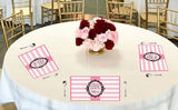 Paris Theme Birthday Table Mats for Decoration