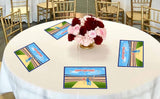 Cricket Theme Birthday Table Mats for Decoration