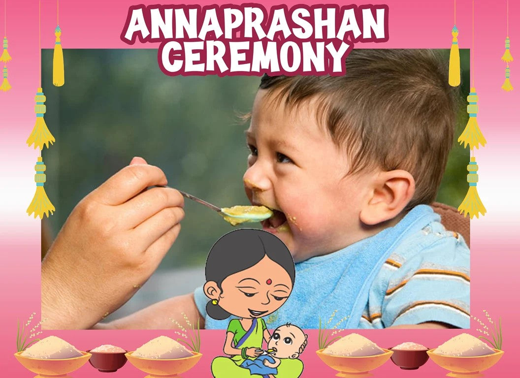 Annaprashan Ceremony Selfie Photo Booth Picture Frame