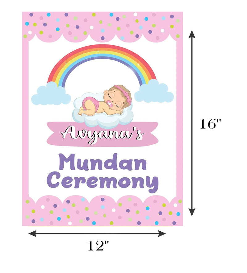 Mundan Ceremony  Personalized Poster/Welcome Board