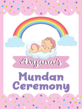 Mundan Ceremony  Personalized Poster/Welcome Board