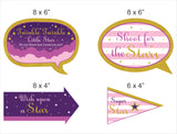 Twinkle Twinkle Little Star Birthday Party Photo Props Kit