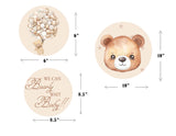 We Can Bearly Wait Baby Shower Party Table Toppers for Decoration